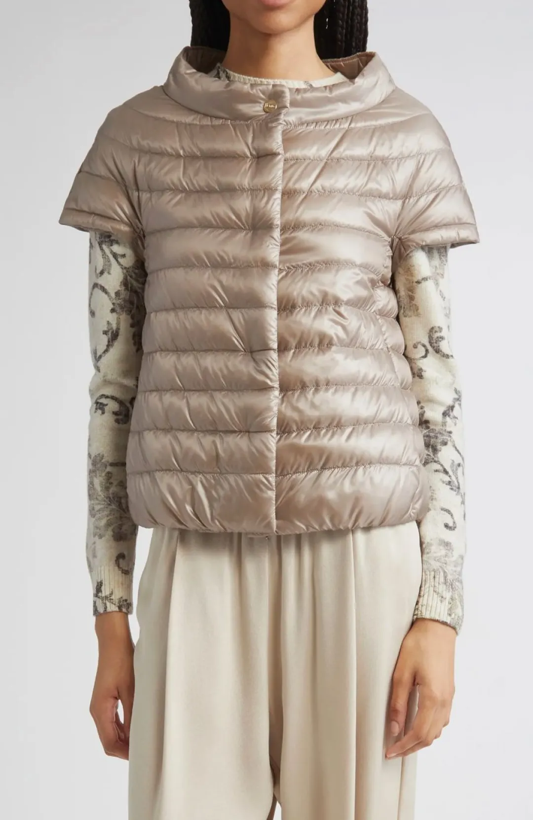 Greta Cap Sleeve Cape