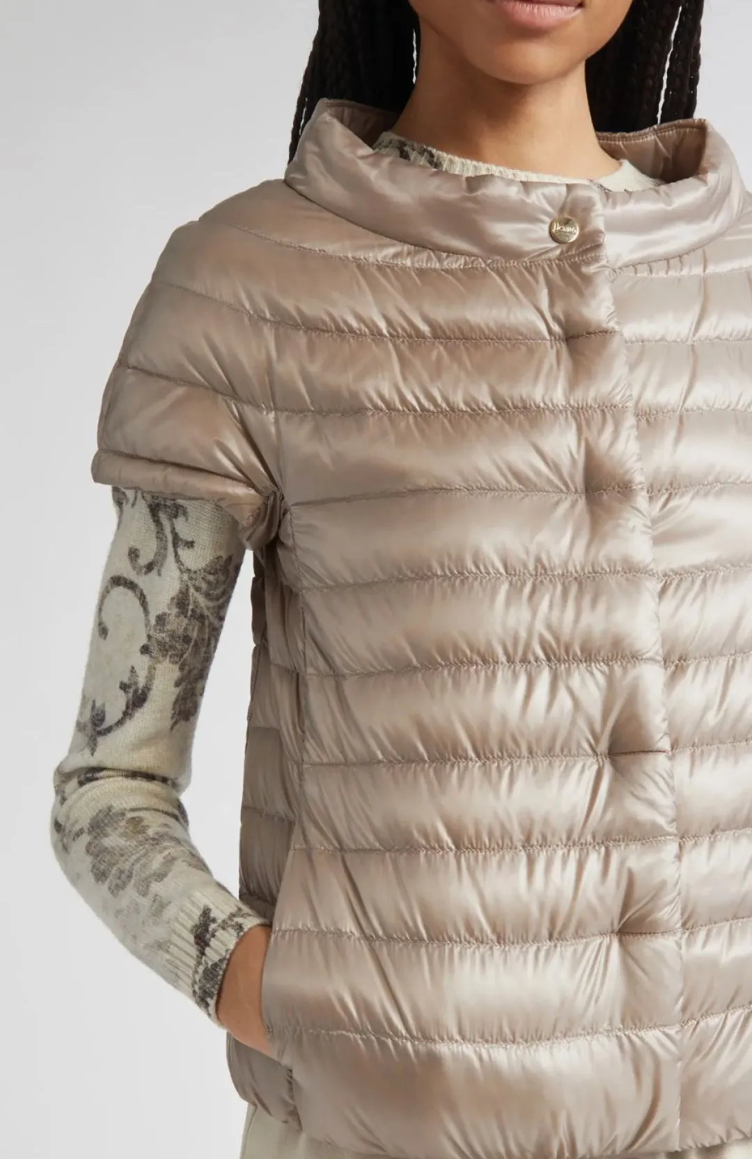 Greta Cap Sleeve Cape