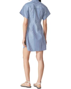 Gretchen Stripe Poplin Dress