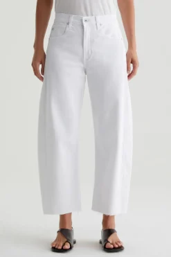 Hattie Barrel Leg Crop Jeans