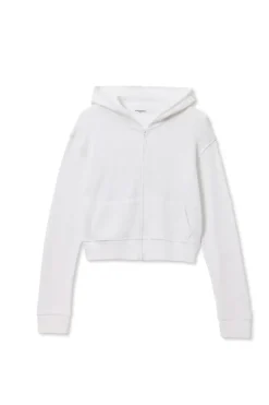 Inez Waffle Zip Hoodie
