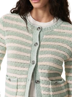 Jace Striped Lady Cardigan