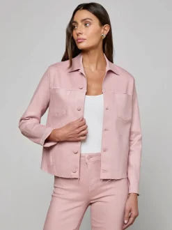 Janelle Slim Raw Jacket