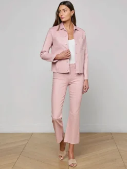 Janelle Slim Raw Jacket