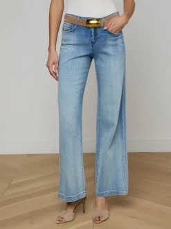 Joanne Low Rise Wide Leg Jeans