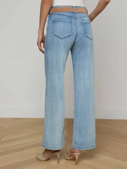 Joanne Low Rise Wide Leg Jeans