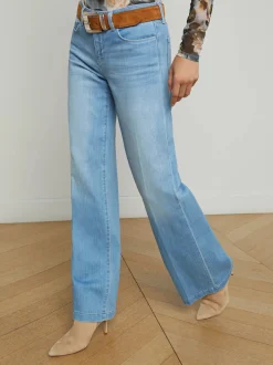 Joanne Low-Rise Wide-Leg Jeans