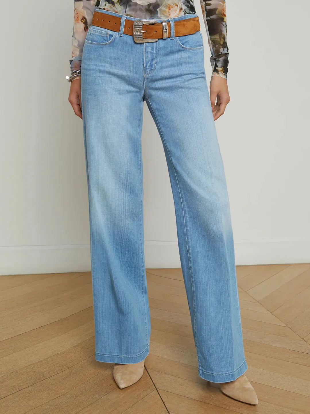 Joanne Low-Rise Wide-Leg Jeans