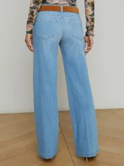 Joanne Low-Rise Wide-Leg Jeans