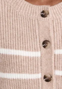 Josie Structured Stripe Cardi