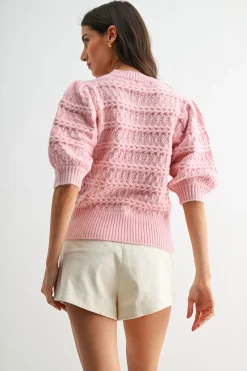 Kaelia Short Sleeve Sweater
