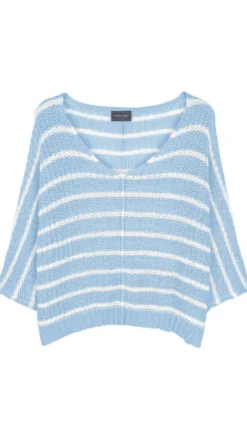 Kaya Striped 3/4 Sweater