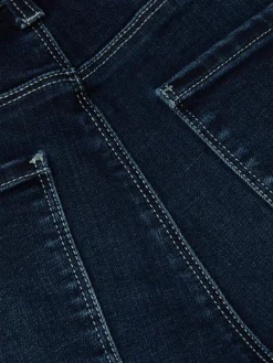 Kendra High Rise Crop Flare Jeans