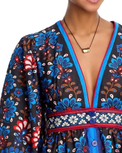 Latina Scarf Black Mini Dress