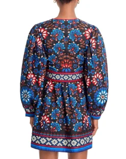 Latina Scarf Black Mini Dress