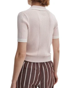 Laurie Tipped Short Sleeve Polo