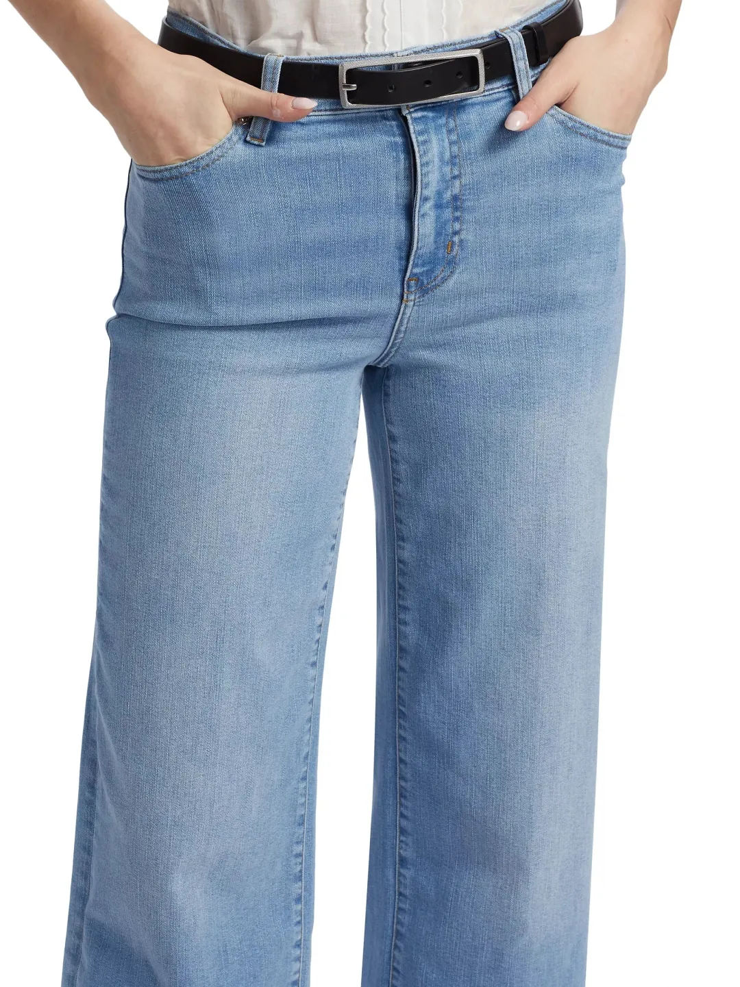 Le Slim Palazzo Jeans