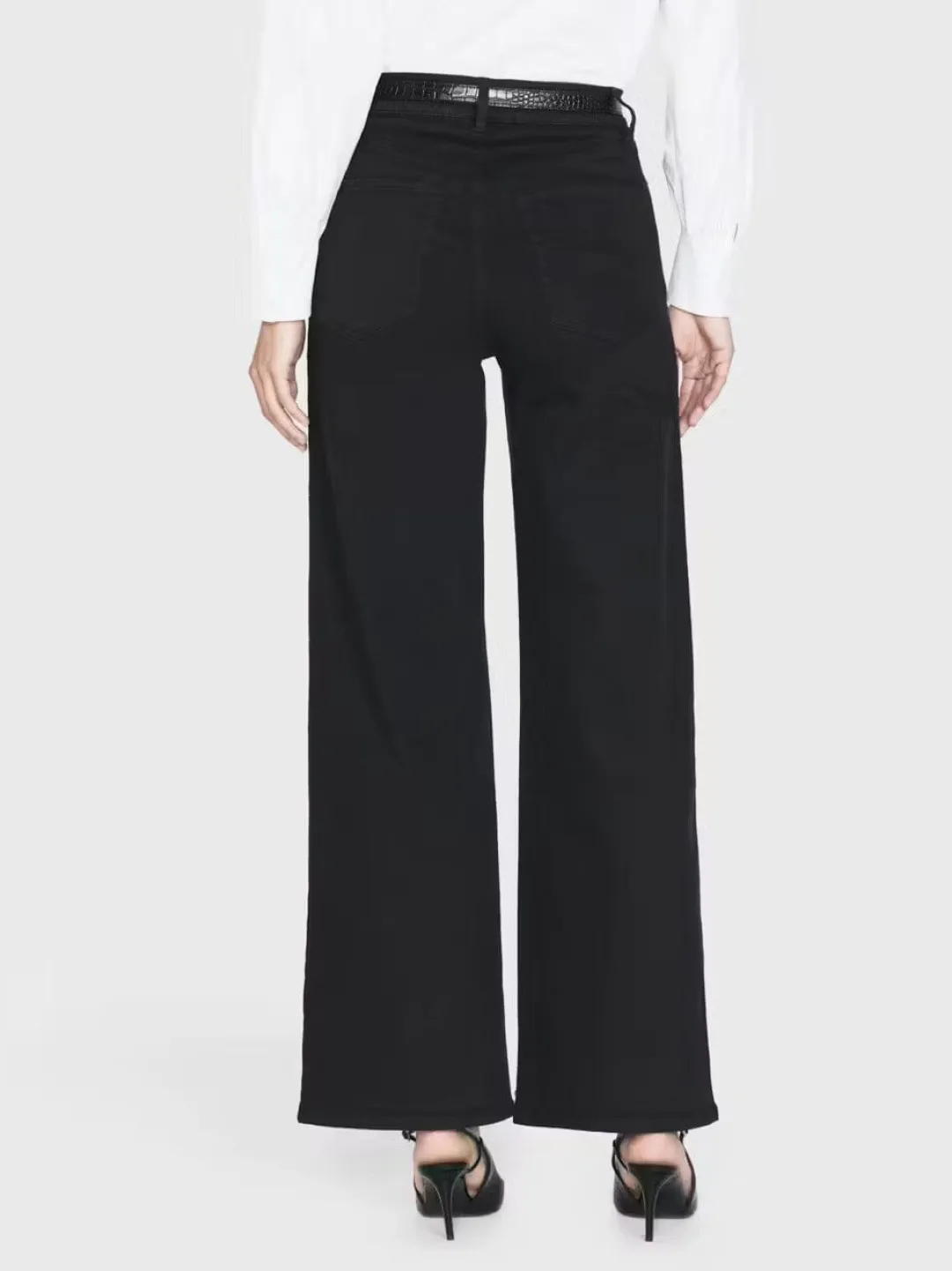 Le Slim Palazzo Jeans