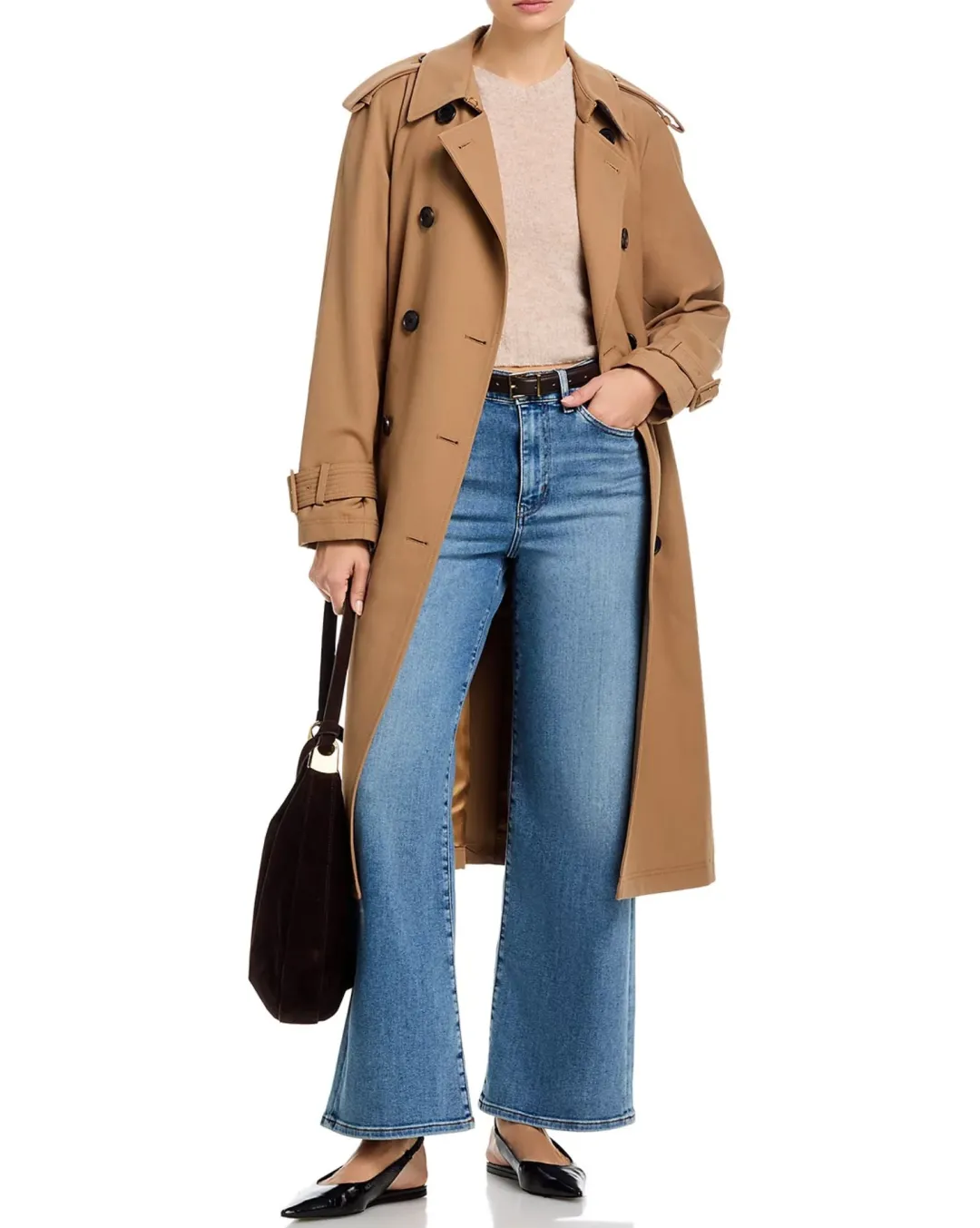 Le Slim Palazzo Jeans