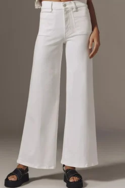 Le Slim Palazzo Modernist Pocket Jeans