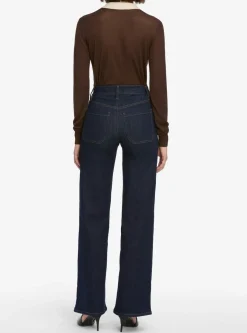 Le Slim Palazzo Modernist Pocket Jeans