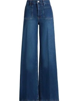 Le Slim Palazzo Modernist Pocket Jeans