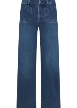 Le Slim Palazzo Modernist Pocket Jeans