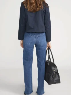 Le Slim Palazzo Modernist Pocket Jeans