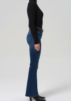Lilah Flare Jeans With Welt Pocket