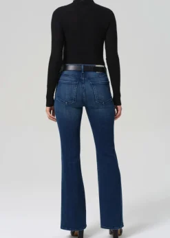 Lilah Flare Jeans With Welt Pocket