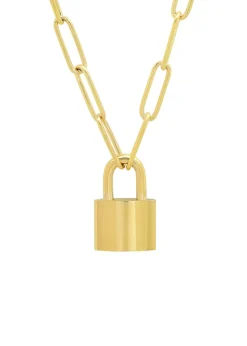 Lock Gold Link Chain