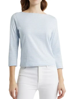 Long Sleeve Boatneck Tee