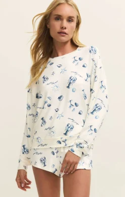 Lost At Sea Long Sleeve Top