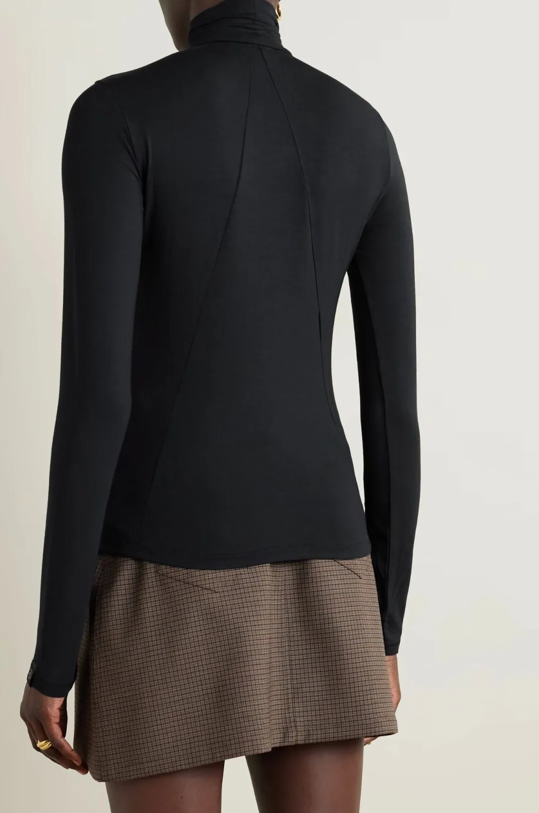 Luca Double Layer Mock Neck