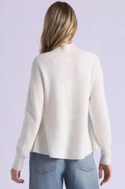 Luxe Cashmere Seamless Mock