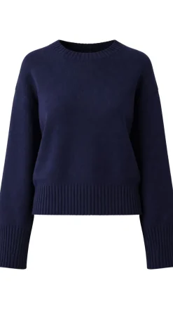 Luxe Cotton Blend Boxy Crew