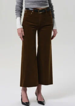 Lyra Wide Leg Crop Corduroy