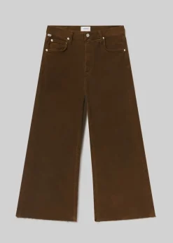 Lyra Wide Leg Crop Corduroy