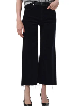 Lyra Wide Leg Crop Corduroy Jeans