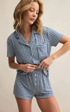 Maddie Gingham Short