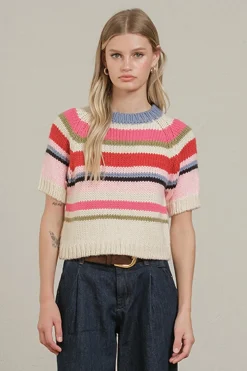 Maeve Short Sleeve Sweater