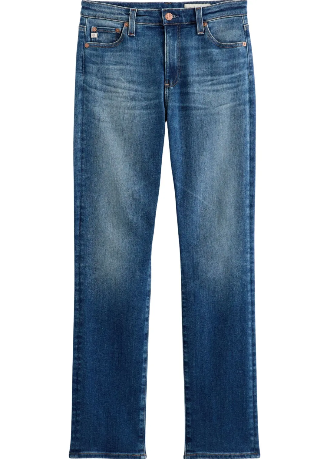 Mari Mid Rise Slim Straight Jeans