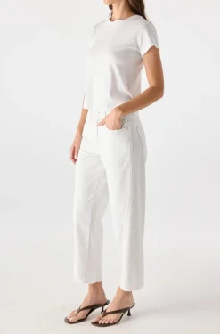 Maria Jeans in Chalk