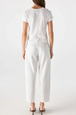 Maria Jeans in Chalk