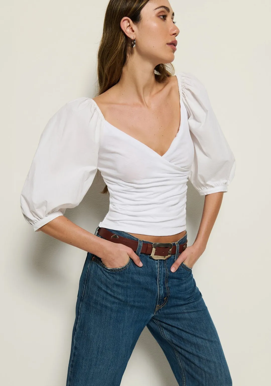 Marie-Lou Peasant Top