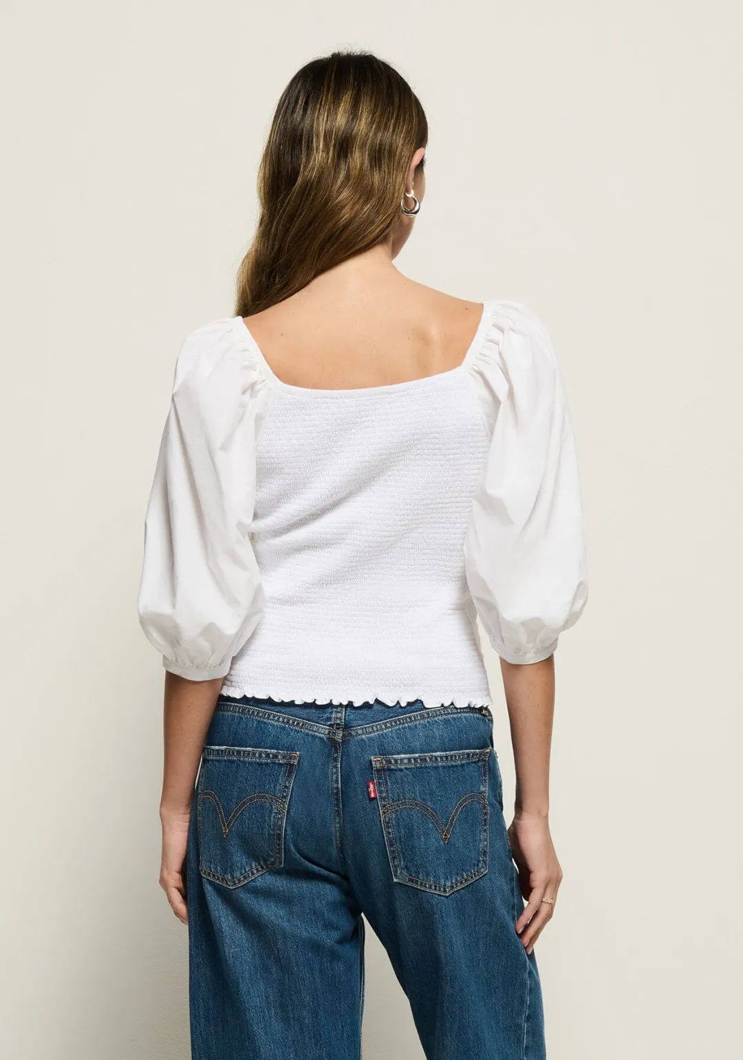 Marie-Lou Peasant Top
