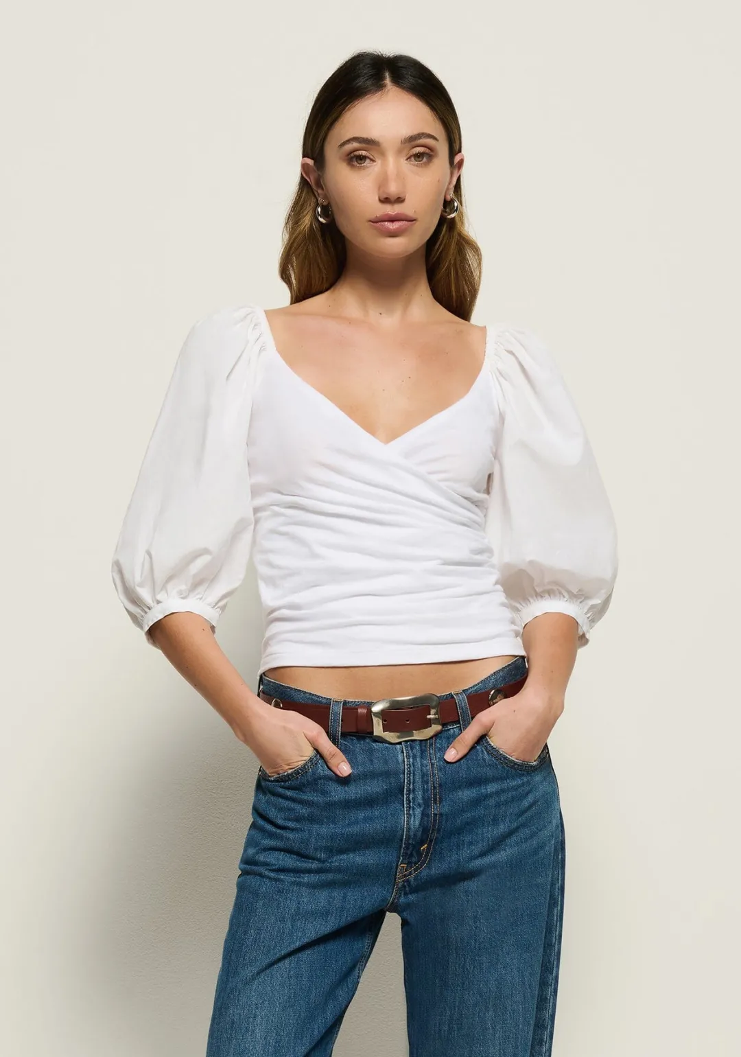 Marie-Lou Peasant Top