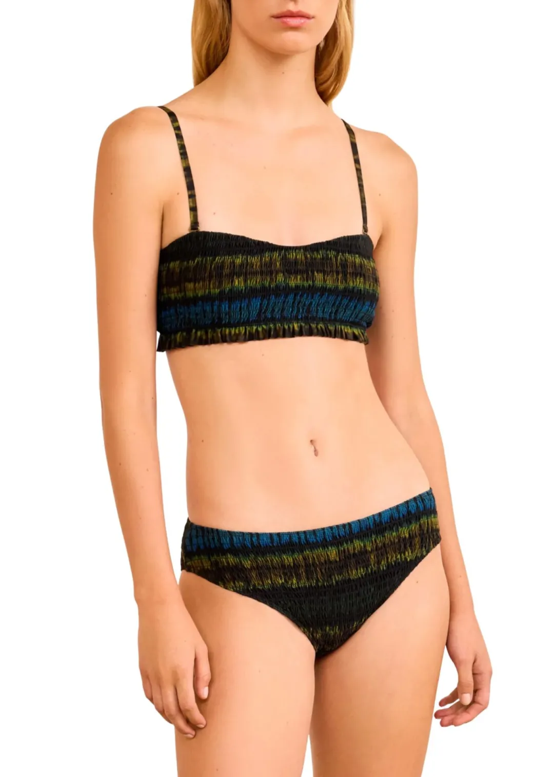 Marseille Smocked Bikini Top