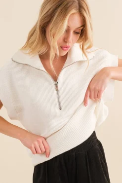 Paige Half Zip Sweater