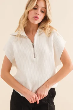 Paige Half Zip Sweater